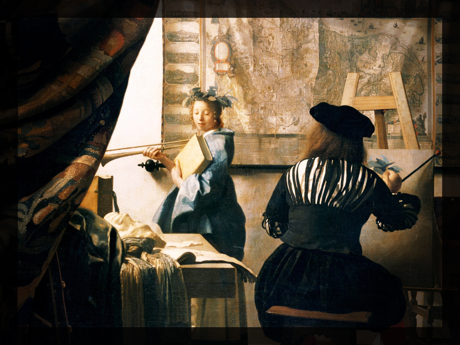 Painting by Vermeer – The Art of Painting